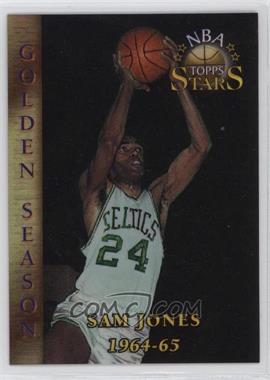 1996 Topps Stars - [Base] - Finest Refractor #73 - Golden Seasons - Sam Jones