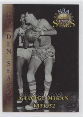 1996 Topps Stars - [Base] - Finest Refractor #80 - Golden Seasons - George Mikan