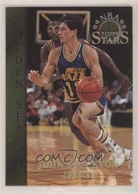 1996 Topps Stars - [Base] - Members Only #93 - Golden Seasons - John Stockton