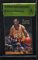 Elgin Baylor [BAS Beckett Auth Sticker]