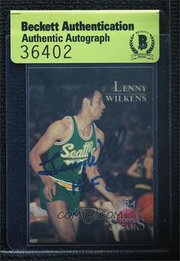 1996 Topps Stars - [Base] #149 - Lenny Wilkens [BAS Beckett Auth Sticker]