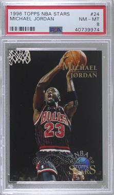 1996 Topps Stars - [Base] #24 - Michael Jordan [PSA 8 NM‑MT]