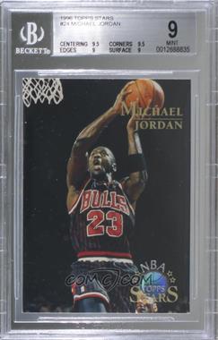 1996 Topps Stars - [Base] #24 - Michael Jordan [BGS 9 MINT]