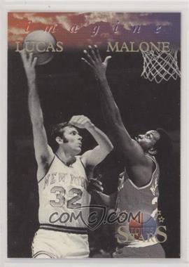 1996 Topps Stars - Imagine - Members Only #I-11 - Moses Malone, Jerry Lucas