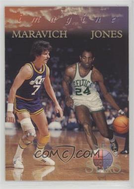 1996 Topps Stars - Imagine - Members Only #I-13 - Pete Maravich, Sam Jones