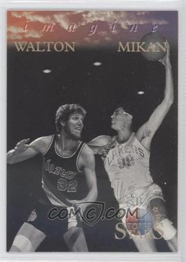 1996 Topps Stars - Imagine - Members Only #I-17 - Bill Walton, George Mikan