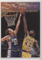 Billy Cunningham, James Worthy