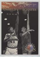 Wes Unseld, Dolph Schayes