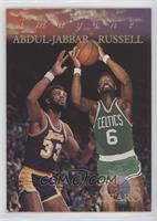 Kareem Abdul-Jabbar, Bill Russell