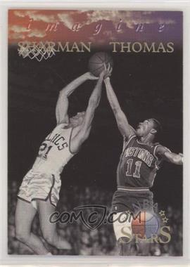 1996 Topps Stars - Imagine #I-15 - Isiah Thomas, Bill Sharman