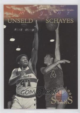 1996 Topps Stars - Imagine #I-21 - Wes Unseld, Dolph Schayes