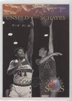 Wes Unseld, Dolph Schayes