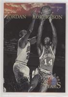 Michael Jordan, Oscar Robertson