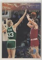 Larry Bird, Rick Barry