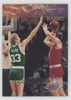 Larry Bird, Rick Barry