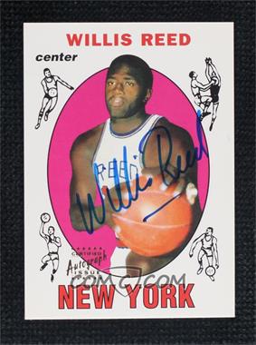 1996 Topps Stars - Reprints - Autographs #37 - Willis Reed