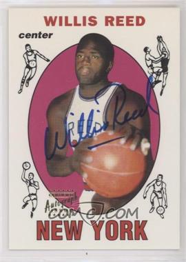 1996 Topps Stars - Reprints - Autographs #37 - Willis Reed