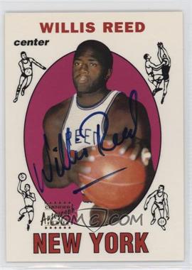 1996 Topps Stars - Reprints - Autographs #37 - Willis Reed