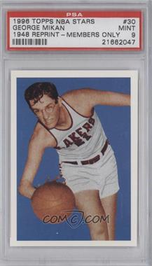 1996 Topps Stars - Reprints - Members Only #30 - George Mikan [PSA 9 MINT]