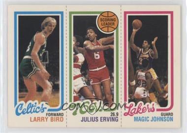 1996 Topps Stars - Reprints #8 - Larry Bird, Julius Erving, Magic Johnson