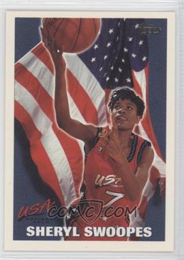 1996 Topps USA Women's National Team - [Base] #11 - Sheryl Swoopes