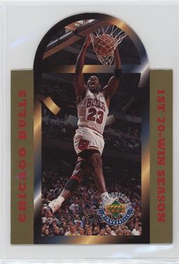 1996 Upper Deck Authenticated - [Base] #MJ70 - Michael Jordan (1st 70-Win Season) /15000
