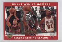 Chicago Bulls (Buls Win 70 Games!) [Noted]