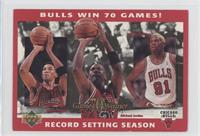 Chicago Bulls (Buls Win 70 Games!) [Good to VG‑EX]