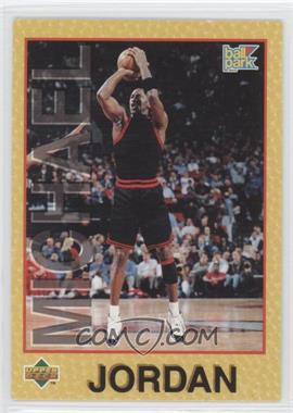 1996 Upper Deck Ball Park Michael Jordan Basketball Texture - [Base] #2 - Michael Jordan
