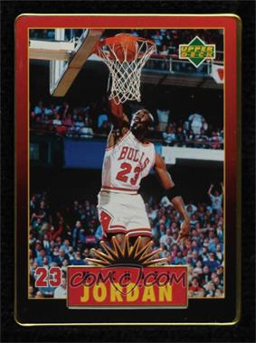 1996 Upper Deck Metal Michael Jordan - Tin Set Red/Black Bordered #3 - Michael Jordan