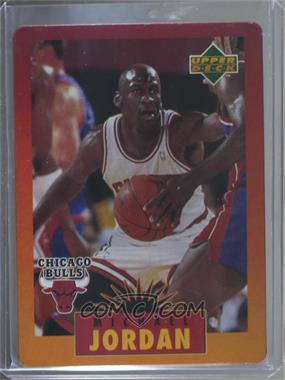 1996 Upper Deck Metal Michael Jordan - Tin Set Red/Orange Border #3 - Michael Jordan