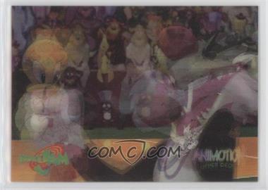 1996 Upper Deck Space Jam - Animotion #AN3 - Sylvester Grabs a Snack