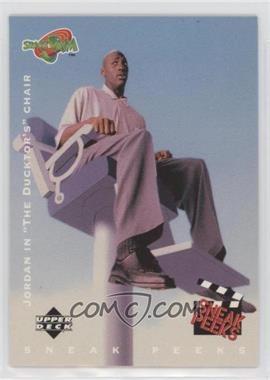 1996 Upper Deck Space Jam - [Base] #53 - Sneak Peeks - Michael Jordan