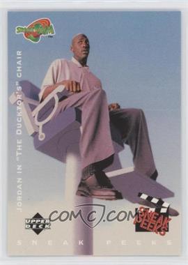 1996 Upper Deck Space Jam - [Base] #53 - Sneak Peeks - Michael Jordan