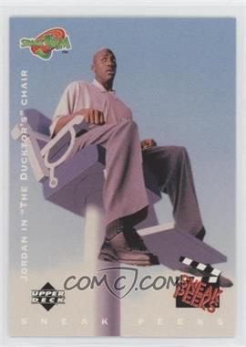 1996 Upper Deck Space Jam - [Base] #53 - Sneak Peeks - Michael Jordan