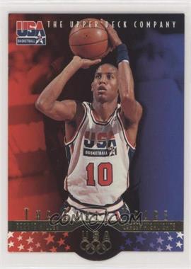 1996 Upper Deck USA Basketball Deluxe Gold Edition - [Base] #13 - Reggie Miller