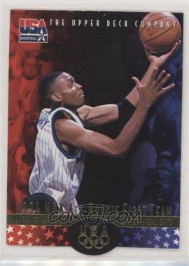 1996 Upper Deck USA Basketball Deluxe Gold Edition - [Base] #2 - Anfernee Hardaway [EX to NM]