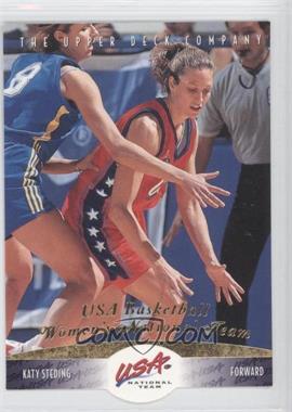 1996 Upper Deck USA Basketball Deluxe Gold Edition - [Base] #70 - Katy Steding