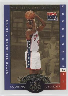 1996 Upper Deck USA Basketball Deluxe Gold Edition - Prize Follow Your Dreams - Gold #FD6 - Mitch Richmond