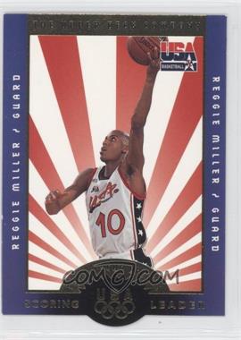 1996 Upper Deck USA Basketball Deluxe Gold Edition - Redemption Follow Your Dreams #F4 - Reggie Miller