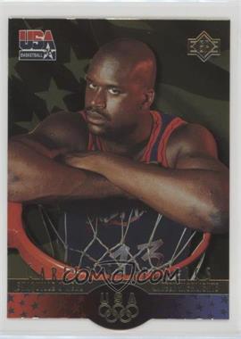 1996 Upper Deck USA Basketball Deluxe Gold Edition - SP - Gold #S5 - Shaquille O'Neal