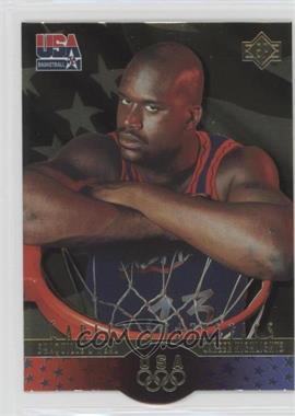 1996 Upper Deck USA Basketball Deluxe Gold Edition - SP - Gold #S5 - Shaquille O'Neal