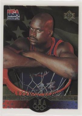 1996 Upper Deck USA Basketball Deluxe Gold Edition - SP - Gold #S5 - Shaquille O'Neal