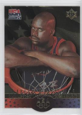 1996 Upper Deck USA Basketball Deluxe Gold Edition - SP - Gold #S5 - Shaquille O'Neal