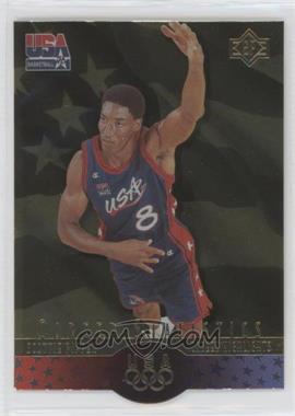 1996 Upper Deck USA Basketball Deluxe Gold Edition - SP - Gold #S7 - Scottie Pippen