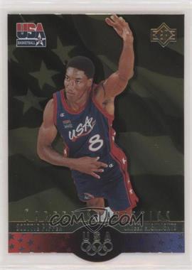 1996 Upper Deck USA Basketball Deluxe Gold Edition - SP - Gold #S7 - Scottie Pippen