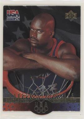 1996 Upper Deck USA Basketball Deluxe Gold Edition - SP #S5 - Shaquille O'Neal [EX to NM]