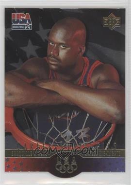 1996 Upper Deck USA Basketball Deluxe Gold Edition - SP #S5 - Shaquille O'Neal [EX to NM]