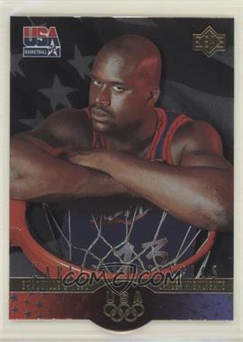 1996 Upper Deck USA Basketball Deluxe Gold Edition - SP #S5 - Shaquille O'Neal [EX to NM]