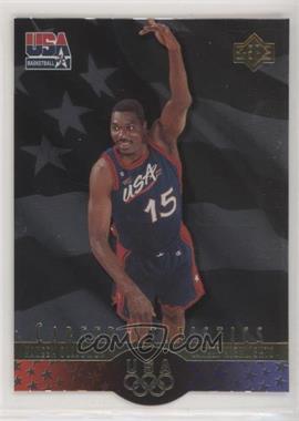1996 Upper Deck USA Basketball Deluxe Gold Edition - SP #S6 - Hakeem Olajuwon